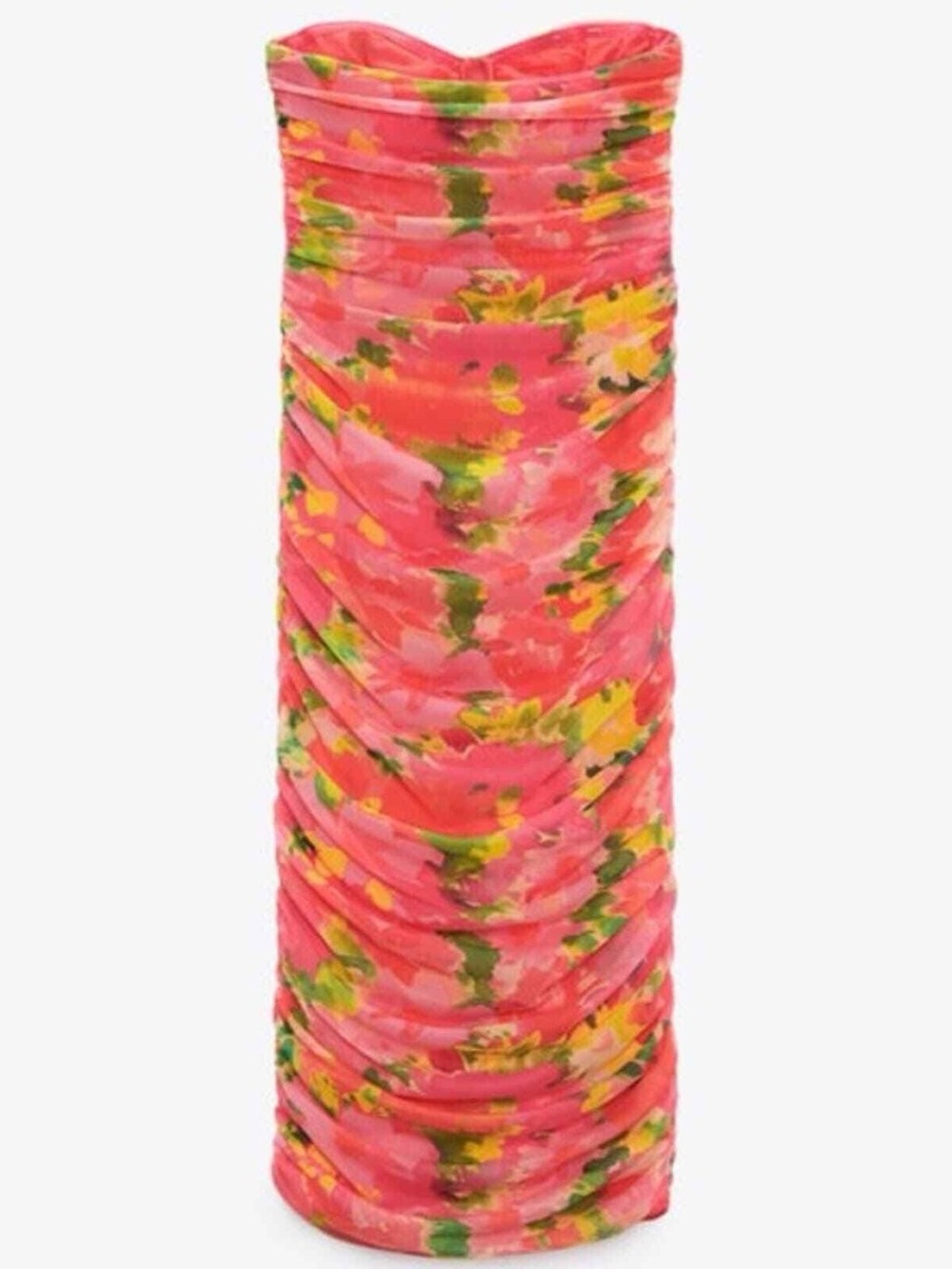 Zara Tulle Corset Floral Dress
